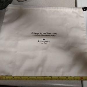 Kate Spade dust bag